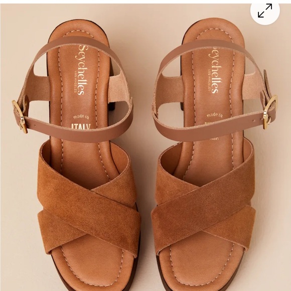 Seychelles Paloma Sandals Size 7.5 - Picture 2 of 4